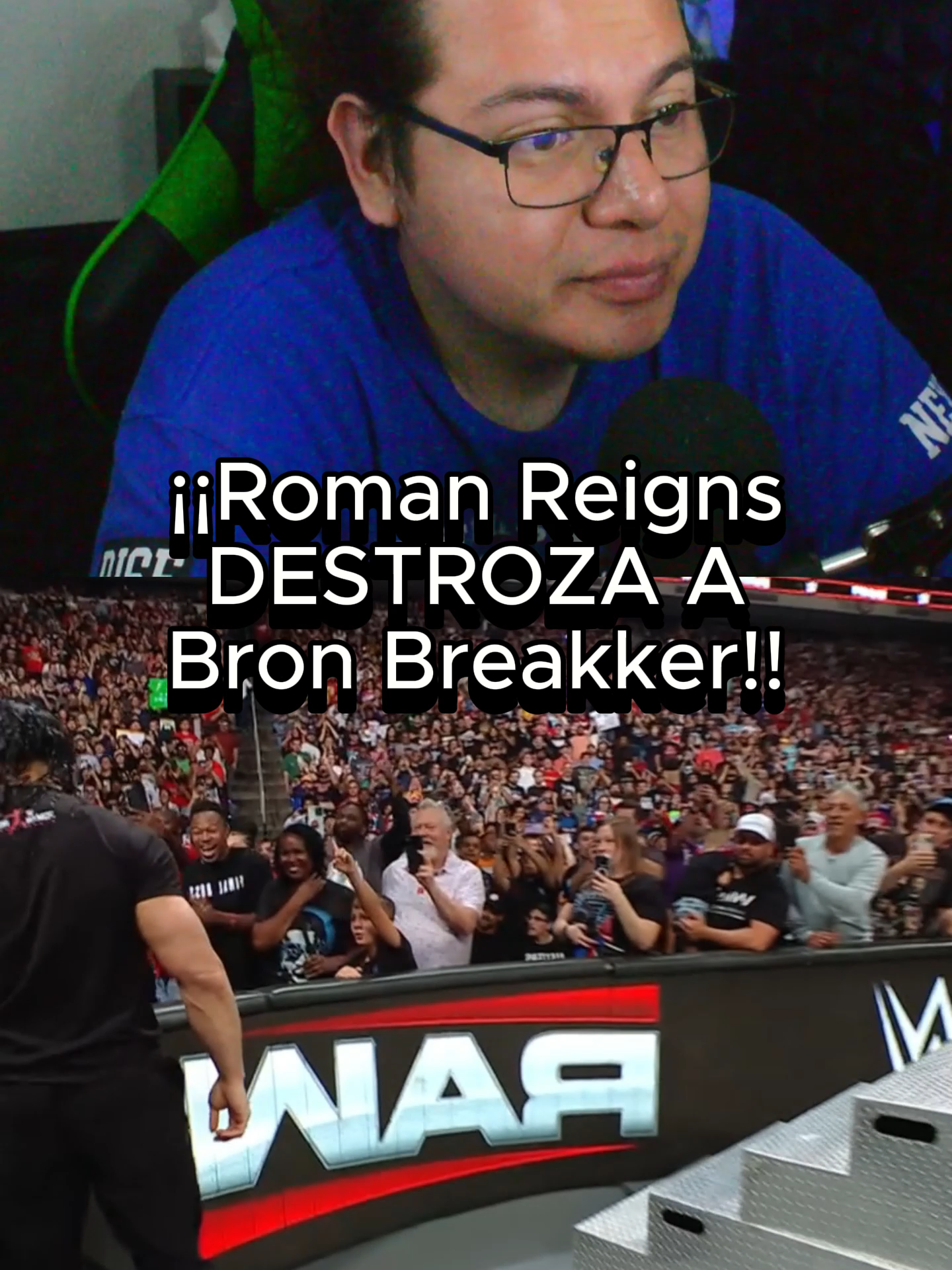 ¡¡Roman Reigns DESTROZA A Bron Breakker!! #AAA #WWE #wrestletok #wrestling #prowrestler #WrestleMania #alltime #reto #raw #smackdown #historia #wewantcody #TOP #op #edit #wrestlingtiktok #aew #aaa