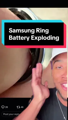 Samsung Galaxy ring batteries exploding? #carterpcs #Tech #techtok #samsung #galaxyring 