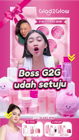 🍀 GIMANA NIHH! Udah turun harganyaa! 😋🙌🏻 SET 4pcs Glowing nya G2G yang bisa bantu kamu glowing dan pangling lagi banting hargaaa! 💸 Punya kandungan bagus jadi bisa dipakai setiap hari~ Cuss checkout di TikTok live sekarang 💖 #G2G #SET4pcsGlowing #niacinamide #mencerahkan #glowingskin 