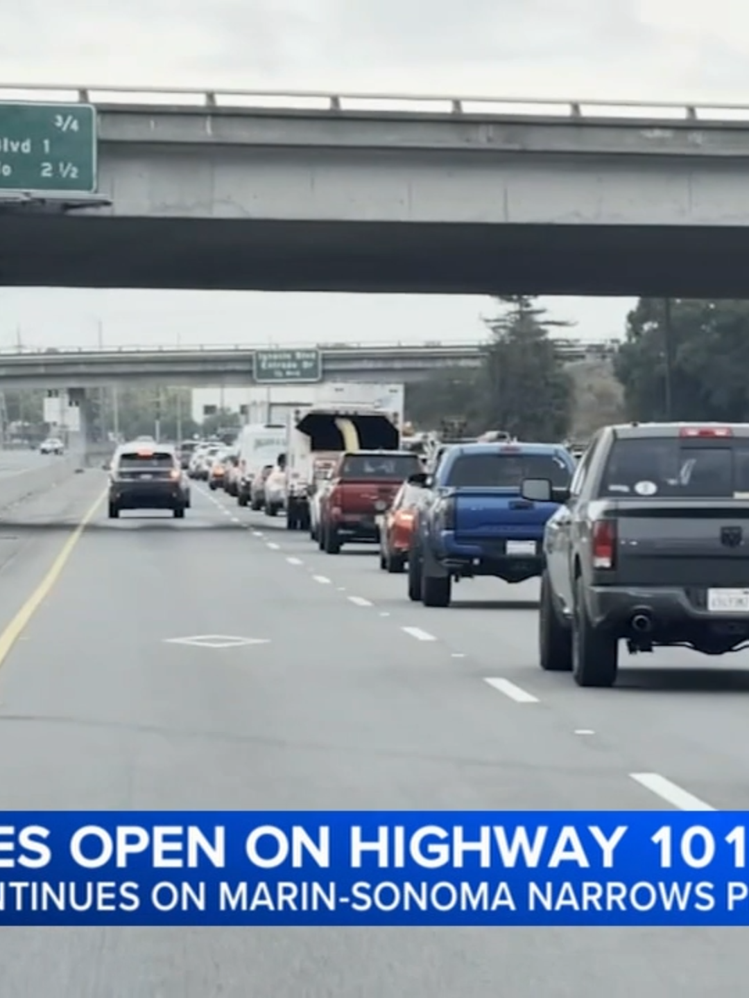 Some long-awaited relief from some of the worst bottlenecks on Highway 101 in the North Bay. On Monday morning, Caltrans officially opened new HOV lanes on both sides of the freeway between Sausalito and Windsor. The new lanes are part of a major project aimed at improving commute times.    #traffic #hovlanes #traffic #caltrans #abc7news