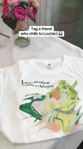 Tag a friend who chills to Luv(sic) 🎧 #nujabes #luvsic #luv #sic #music #shirt #japanese #hiphop 