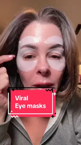 My favorite eye masks that I use daily and they make a huge difference - I have used tons of eye masks over my 30 years in industry and these are by far superior #tiktokshop #eyemask #puffy #eyebags #undereyebags 