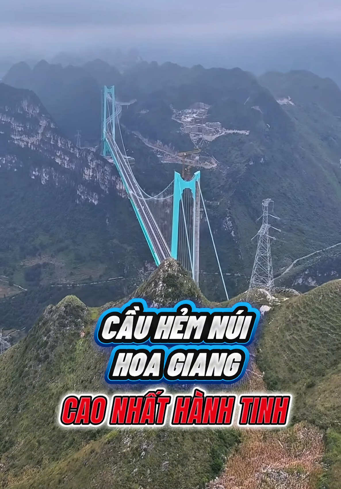/Phần 53/ Cầu hẻm núi Hoa Giang - Cây cầu đạt kỷ lục cao nhất thế giới #viral #fyp #ogetgo #khampha #dulichtrungquoc 