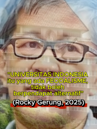 Rocky Gerung: 