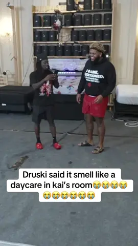 Druski said it smell like a daycare in kai’s room😭😭😭😭😭😭😭😭😭😭#kaicenat #druski #xyzbca #fyp #viral 