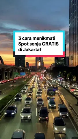 3 cara menikmati senja di Jakarta! Save dulu ini spor senja gratis yang ada di Jakarta. Kalo syaycation-nya aku selalu pesen pake app REDDOORZ pake kode promo YUKNGINEP bisa dapet diskon tambahan. Kapan lahi nginep hemat sambil eksplore sunset di Jakarta?  #redtravelers #reddoorz #bukasemuapintu #spotsenja #senjadijakarta 