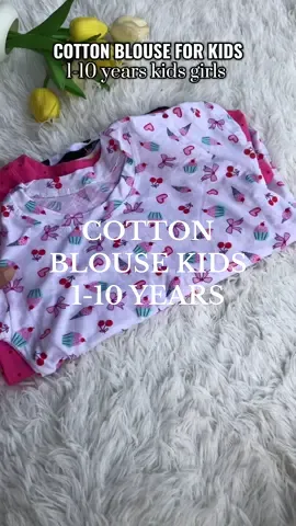 Grabee ang ganda nitong 5 Pcs Blouse na nabili ko for my kids. Cotton na sya at ang mura nya pa! 1-10 years old available size  #blouse #blouseforkids #tshirtforkids #cottontshirtforkids 