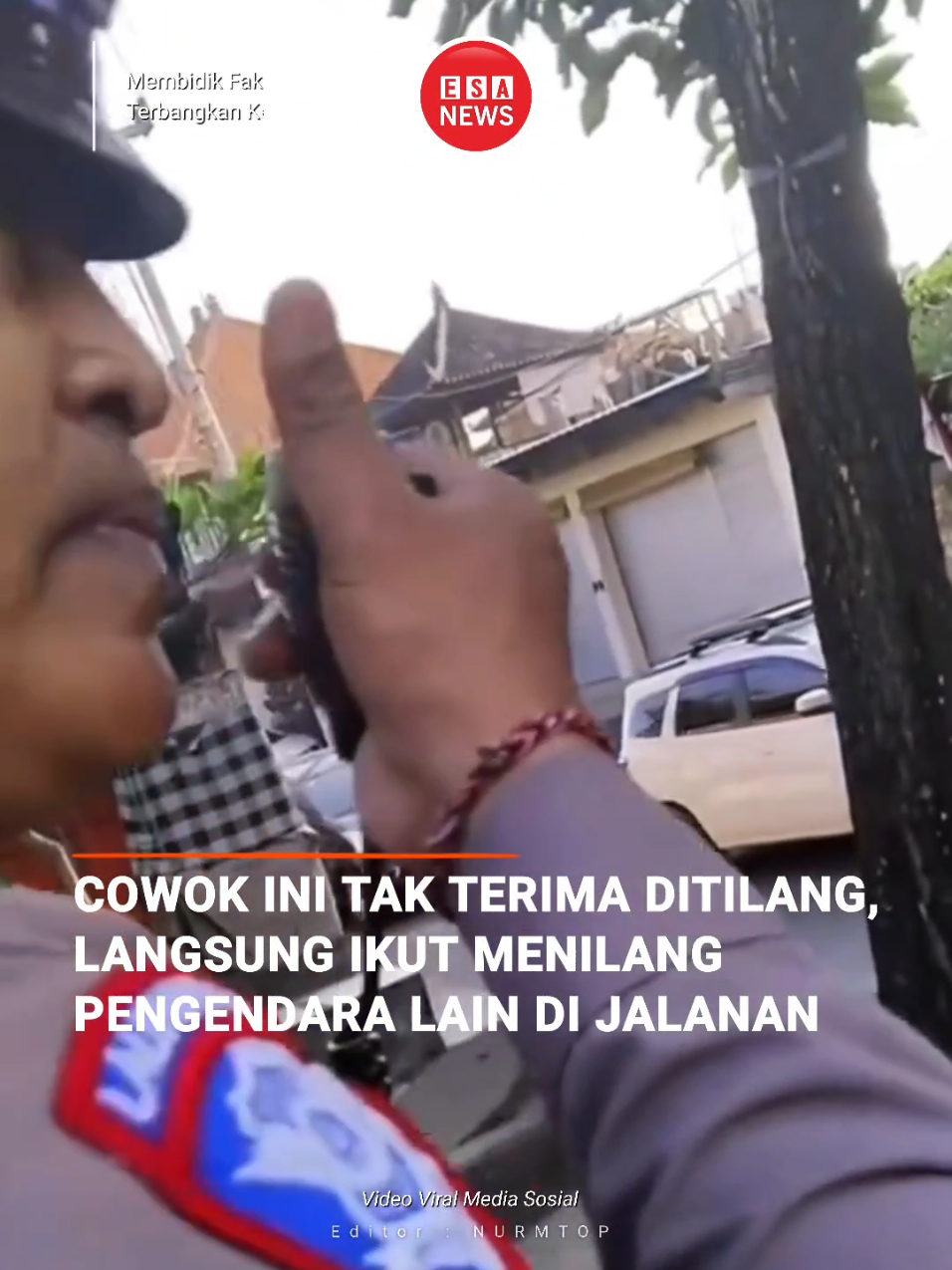 Jakarta, EsaNews.id – Sebuah video yang beredar luas di media sosial memperlihatkan seorang pria yang mengklaim tidak terima atas tindakan tilang polisi lalu lintas, lalu mengambil alih tugas “menilang” pengendara lain di jalan raya. Video tersebut memicu kontroversi dan kehebohan di media sosial #esanews 