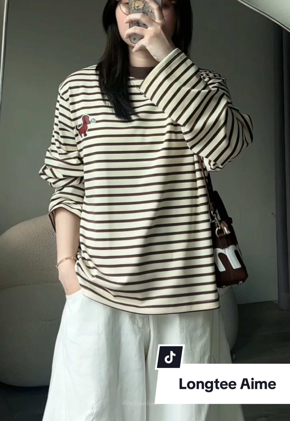 Xinh dữ không điêu, còn nhiều màu nựa  #review #phoidoxinh #xuhuong #longtee #outfit @AIMESAIGON.STUDIO 