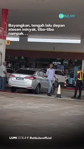 Uncle Lan Pet Pet memang penghibur sebenar 🤣 video: ain natasya #ohbulan #lanpetpet #stesenminyak 