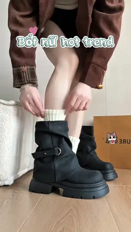 Bốt Nữ Ống Cổ Điển #bốt_nữ #bốtnữ #giaybot #giaybotnu #thinhhanhtiktok 