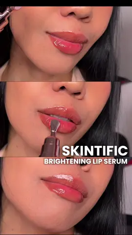 A must have Brightening Lip Serum from Skintific ✨ It brightens, smoothens and hydrates your skin in 14 days! 😍 #skintificlipserum #pinklips #hydratedlips #lipcare #creatorsearchinsights 