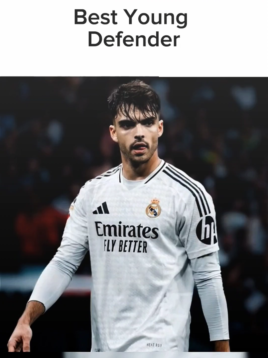 Best Young Defender🔥 #madrid #huijsen #xybca #fyp #justcontent 