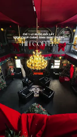 Chỉ tốn 1 ly nước mà view chụp hình cỡ này #hỉncoffee #hincoffee #fyp #giangsinh2025 #cafegiangsinh 