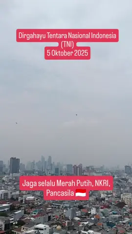 Dirgahayu TNI 5 Oktober 2025 Jaya selalu! Jaga NKRI, Merah Putih, Pancasila 🇮🇩 #dirgahayu #tni #prabowo #ritam98 #indonesia 