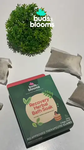 NEW LOOK, same soothing care 🌿✨ Check out Buds & Blooms Recovery Herbal Bath Soak now! #TinyBudsBaby #BudsAndBlooms