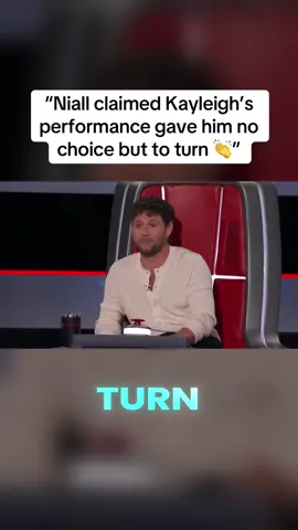 “Kayleigh Clark sang Stay on The Voice 2025, and Niall said he had to turn because of the goosebumps. Do you agree with his decision?” #TheVoice #singing #talent #fyp #music