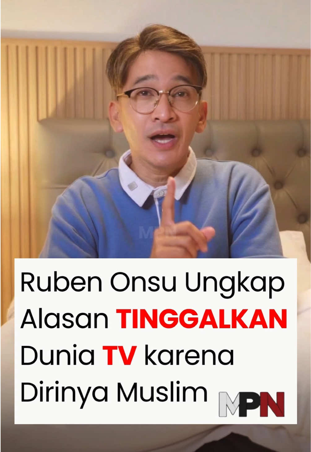 Ruben Onsu mengonfirmasi telah keluar dari program televisi yang dinilainya mempermasalahkan dirinya sebagai seorang Muslim #rubenonsu #muslim #viral