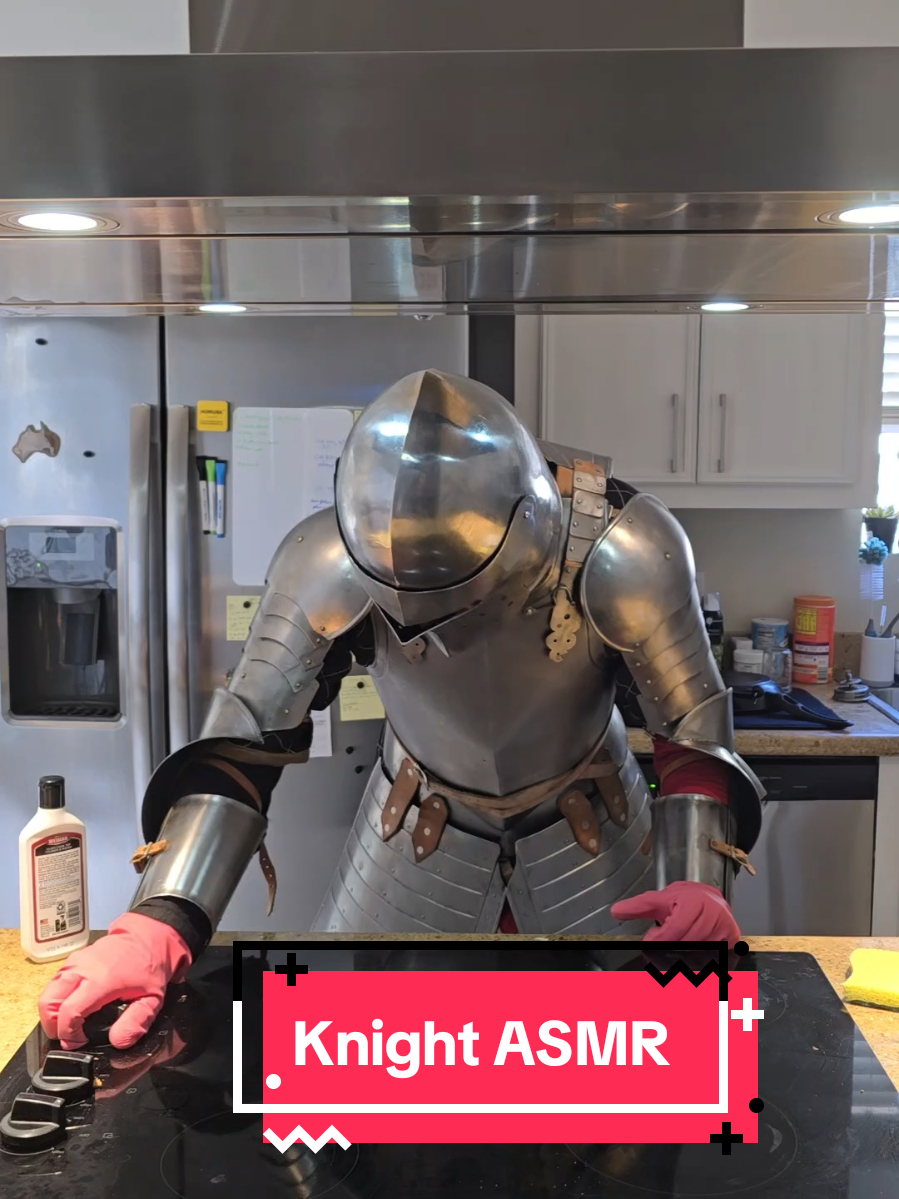 Armor ASMR. #armor #knight #medieval #CleanTok #asmr 