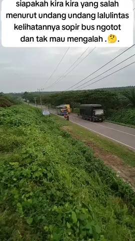 itulah gunanya sopir harus bisa mengukur akurasi dan situasi ketika dijalan raya.sabar dan perhitungan bisa menyelamatkan dari kecelakaan  #fyp #busindonesia #jangkauanluas #semuaorang #sorotan 