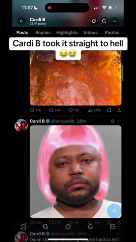 Cardi B arguing with Nicki Minaj on Twitter right now! #AmITheDrama
