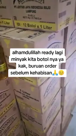 langsung di order aja ya kak sebelum kehabisan😊 👇 BIG SALE MINYAK GORENG👇 📍Minyak kita 1lt & 2liter ✔️Rp.85.000/dus dan 1dus 5liter isi 4jergen ✔️Rp. 200.000/dus 📍Bimoli 1lt & 2 liter ✔️Rp.85.000/dus 📍Tropical 1lt & 2 liter ✔️Rp.85.000/dus 📍SunCo 1lt & 2 liter ✔️Rp.85.000/dus 📍Kunci mas 1lt & 2 liter ✔️Rp.85.000/dus 📍Filma 1lt & 2 liter ✔️Rp.85.000/dus 📍Fortune 1lt & 2 liter ✔️Rp.85.000/dus 📍Sania 1lt & 2 liter ✔️Rp.85.000/dus 📍Hemart 1lt & 2 liter ✔️Rp.85.000/dus 📍Rezky 1lt & 2 liter ✔️Rp.80.000/dus 📍Siip 1lt & 2 liter ✔️ Rp. 80.000/dus 🛒Pembelian 3 dus cuman 185.000 dan pembelian 5 dus bonus 2 dus 🚚Pengiriman setiap hari & gratis ongkir Se-indonesia ▶️ *BIG SALE GULA PASIR* ✔️ Rose Brand 1kg isi 20pcs Rp.145.000/dus✔️ ✔️Gulaku 1kg isi 24pcs Rp.145.000/dus✔️ ✔️GMP 1kg isi 20pcs Rp.145.000/dus ✔️Maniskita 1kg isi 24pcs Rp.145.000/dus✔️ ✔️Food Station 1kg isi 25pcs Rp.80.000/dus✔️ ✔️Raja Gula 1kg isi 25pcs Rp.80.000/dus✔️ 🛒Pembelian 3 dus diskon 20% dan pembelian 5 dus bonus 2 dus  🚚Pengiriman setiap hari dan gratis ongkir Seluruh indonesia ➡️ *BIG SALE SUSU* ▪️Susu Beruang isi 30pcs Rp.145.000/dus ▪️Susu Bendera Cocopandan isi 48pcs Rp.265.000/dus ▪️Susu Bendera Kaleng putih gold isi 48pcs Rp.275.00/dus ▪️Susu Bendera Kaleng putih crimer isi 48pcs Rp.215.000/dus ▪️Susu Bendera Kaleng coklat isi 48pcs Rp.215.000/dus ▪️Nestle Carnation 425gr isi 48pcs Rp.275.000/dus ▪️Enak kaleng coklat/putih isi 48pcs Rp.175.000/dus ▪️Kremer isi 48pcs Rp.175.000/dus ▪️Omela isi 48pcs Rp.175.000/dus 🛒Pembelian 3 dus diskon 20% dan pembelian 5 dus bonus 2 dus  🚚Pengiriman setiap hari & Gratis ongkir seluruh indonesia. -1liter isi 6pcs Rp.87.500/dus ▪️Mama Koko Santan ●Cair -65ml 32pcs Rp.55.000 *DAN BERBAGAI MEREK KEMASAN LAINNYA* 🛒Pembelian 3 dus diskon 20% dan pembelian 5 dus bonus 2 dus  🚚Pengiriman setiap hari & Gratis ongkir seluruh indonesia. ▪️BIG SALE SABUN CUCI PIRING ➡️Mama lemon 115ml isi 24pcs Rp. 30.000/dus ▫️Mama lemon 400ml isi 12pcs Rp. 60.000/dus ▫️Mama lemon 800ml isi 12pcs Rp. 70.000/dus ➡️Sunlight Refill 52ml (1000 an) isi 72pcs Rp. 35.000/dus ▫️Sunlight Refill 111ml (2000 an) isi 72pcs Rp. 65.000/dus ▫️Sunlight Refill 230ml isi 24pcs Rp. 65.000/dus ▫️Sunlight Refill 435ml isi 24pcs Rp. 95.000/dus ▫️Sunlight Refill 780ml Isi 12pcs Rp. 70.000/dus SPESIAL PROMO: 🛒Pembelian 3 dus promo 20% dan Pembelian 5 dus bonus 2 dus  🚚Pengiriman setiap hari dan gratis ongkir seluruh indonesia #fyp #minyakgoreng #promo #iburumahtangga #masukberanda 