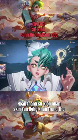 4/10 Sk free skin Yan #xh #sonw_aov #Lienquanmobile 