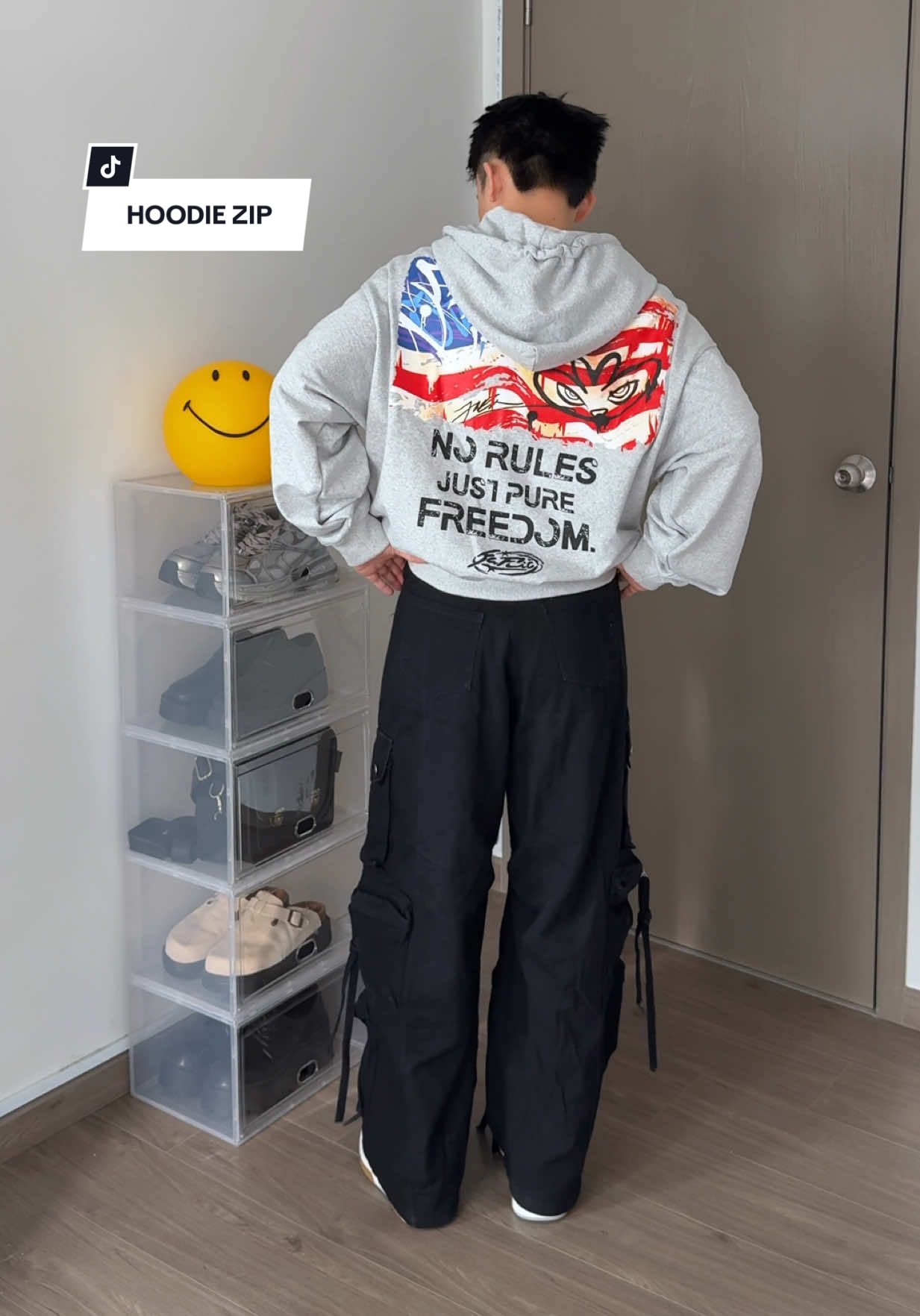 Áo khoác zip nỉ chân cua FAFIC 👏 #goclamdep #outfit #aokhoacnam #aokhoachoodiezip #iamloc1108 