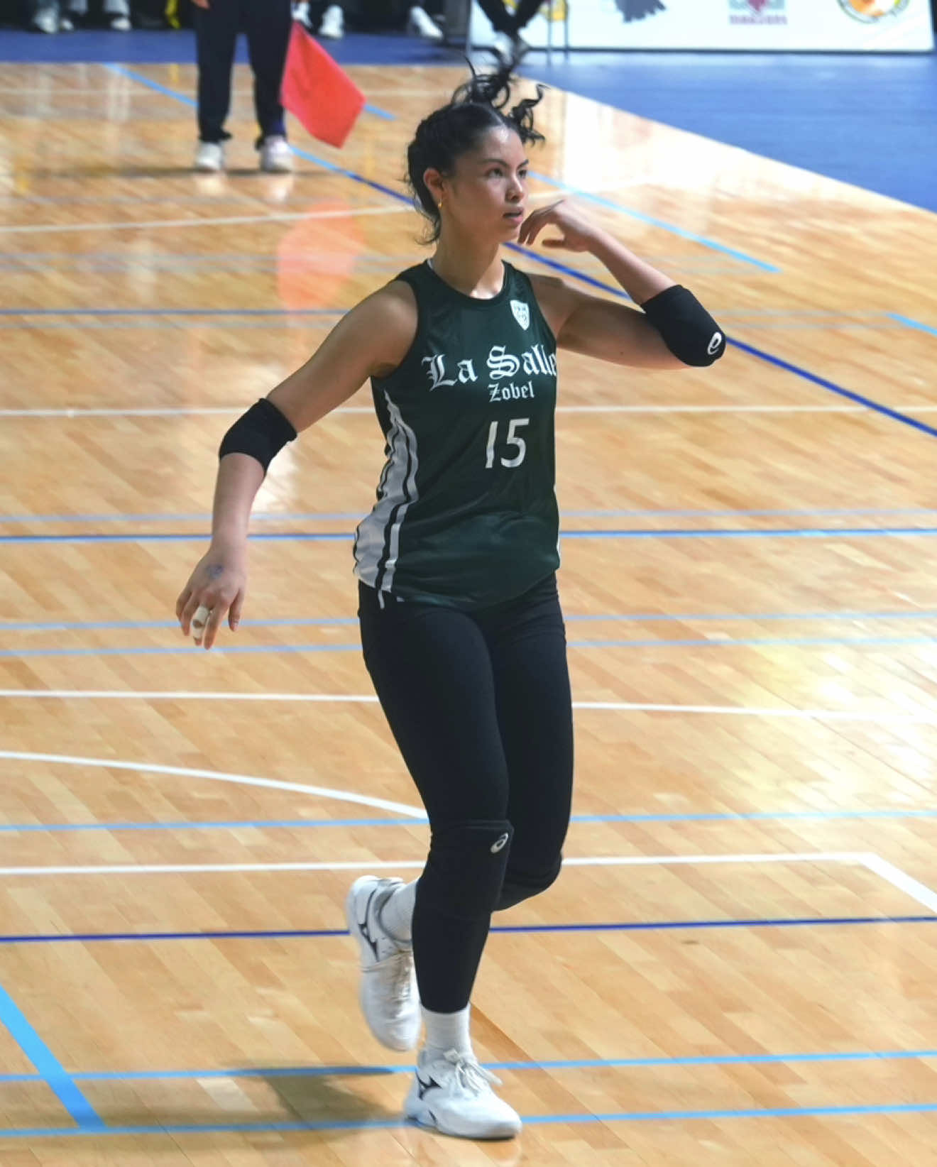 👸🏻@zopi | Zofia Limpot In Action For De La Salle Santiago-Zobel Junior Lady Spikers Against National University-Manila Nazareth School Lady Bullpups At The UAAP Season 88 Women’s Volleyball Division At The Ateneo De Manila University Blue Eagles Gym.🏹 🤍La Sallian Achievers For God And Country And AN1MO LA SALLE!💚 #zofialimpot #DLSZ #dlszjuniorladyspikers #animolasalle #uaapseason88 