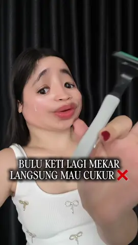 dari pada iritasi mending yang aman” ajah 😭👋🏻 #hairremoval #milkrecipe 