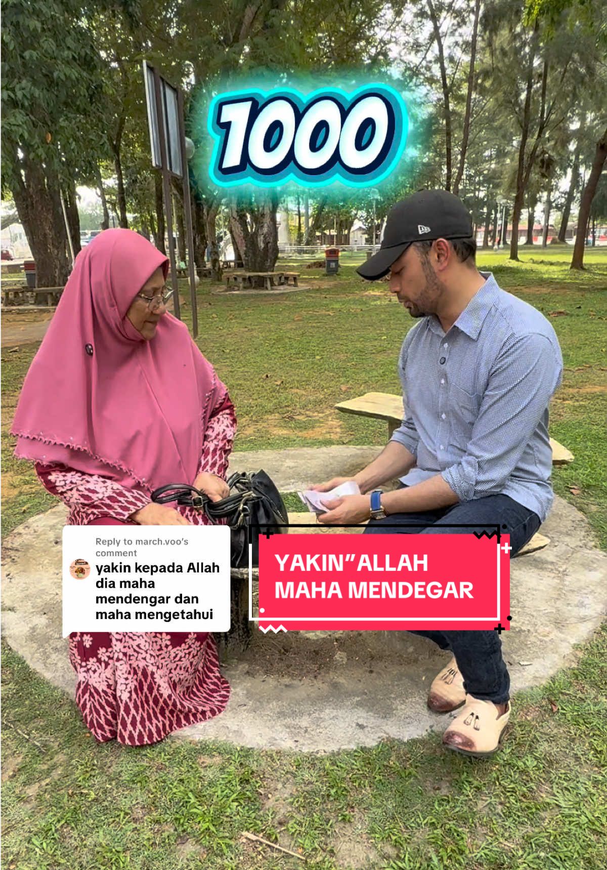 Replying to @march.voo Bila usaha dan doa bertemu-itulah pintu rezky😊🤲🏻#pestakongsiirezeki #kongsibersama #follower #bossyeen 