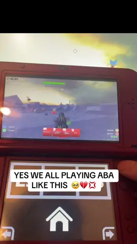 bro died to a 3ds player #aba #nintendo3ds #animebattlearena #roblox #meancombotheory 