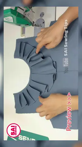 Ruffle Neck Blouse : Step-by-Step Sewing Tutorial  #sewingtiktok #diyproject #sewingforyoupage #sewingtutorial #sewingtips 