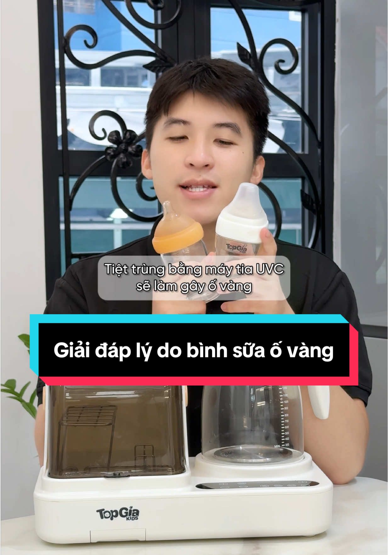 Nỗi lo bình sữa ố vàng của nhiều ba mẹ #topgiakids #nuoicondungcach #chamcontienloi #topgiakidsechia #8879 