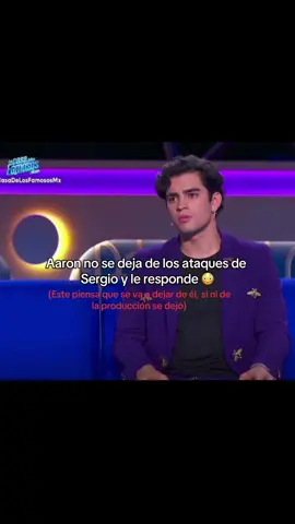 Aaron no se dejó de la producción, mucho menos se dejará de un tipo que llegó a la final no por méritos propios sino porque se le pegó a la ganadora #aaronmercury #lacasadelosfamosos #fypシ 