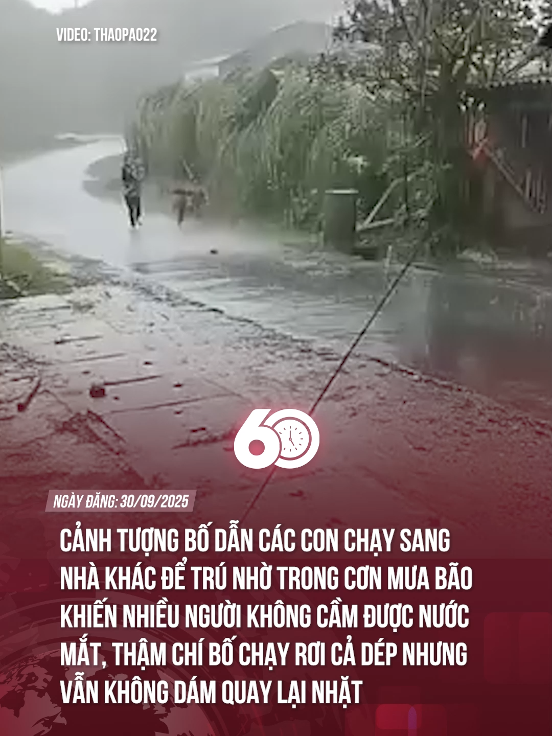 MONG BÃO LŨ SỚM QUA #60giay #theanh28 #theanh28news