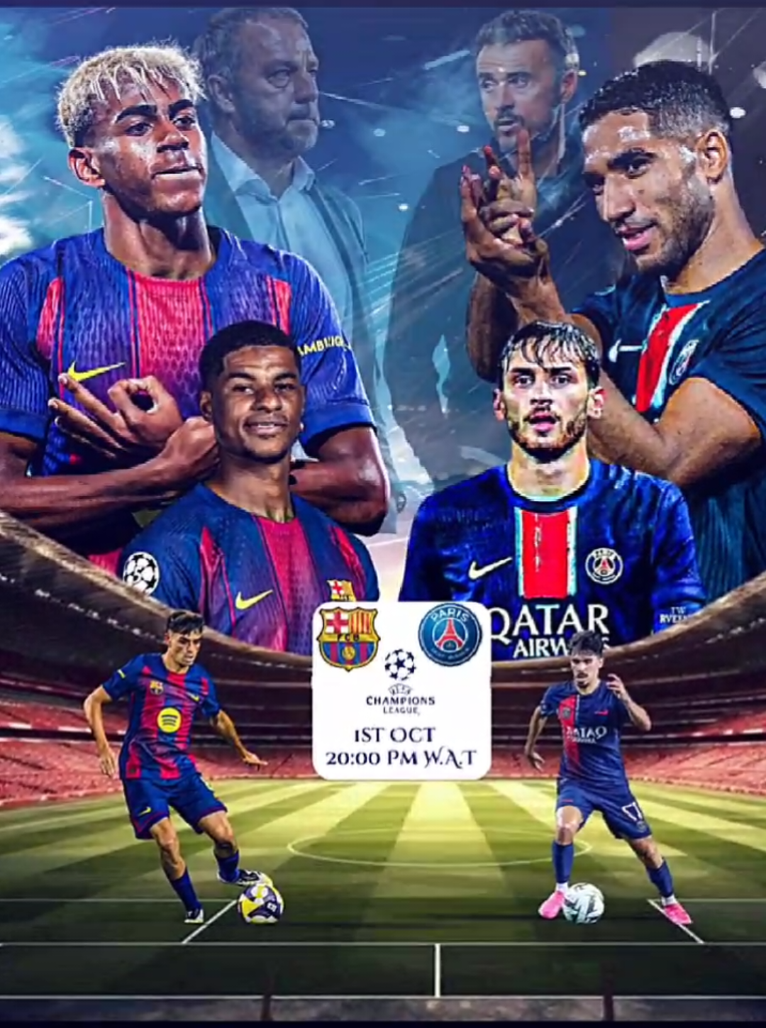 pada cidera gini pemain kedua tim.#barcelona #psg #parissaintgermain #fcbarcelona #uefachampionsleague 