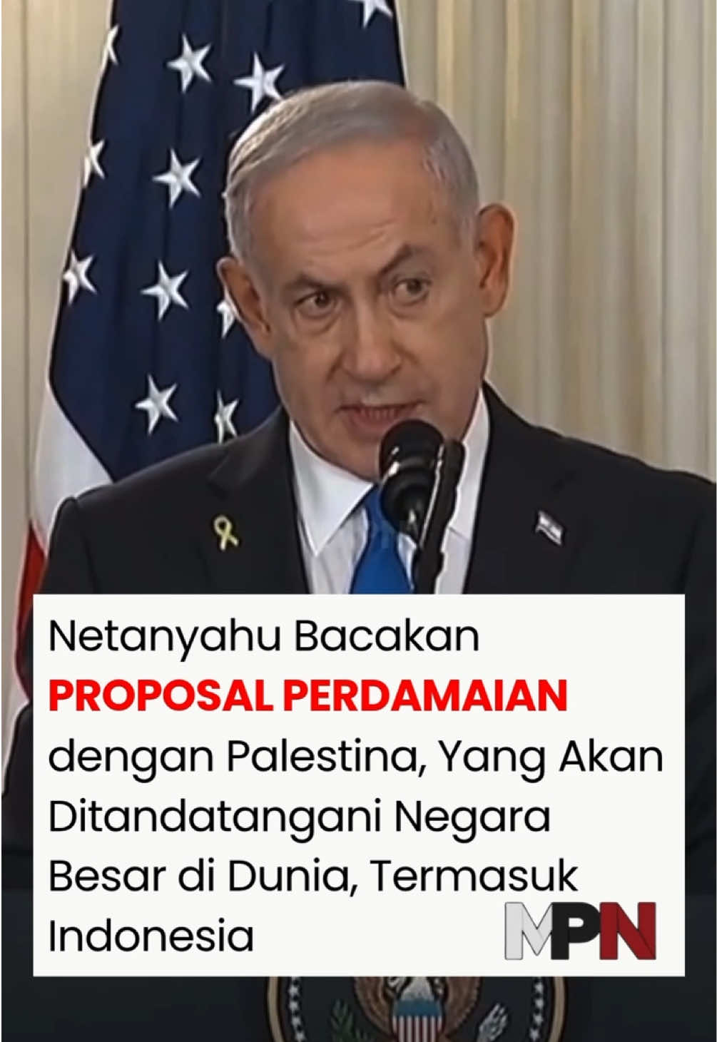 Perdana Menteri Isr*el Benjamin Netanyahu mengumumkan rencana perdamaian baru untuk Gaza di Gedung Putih. #benjaminnetanyahu #perdamaian #gaza