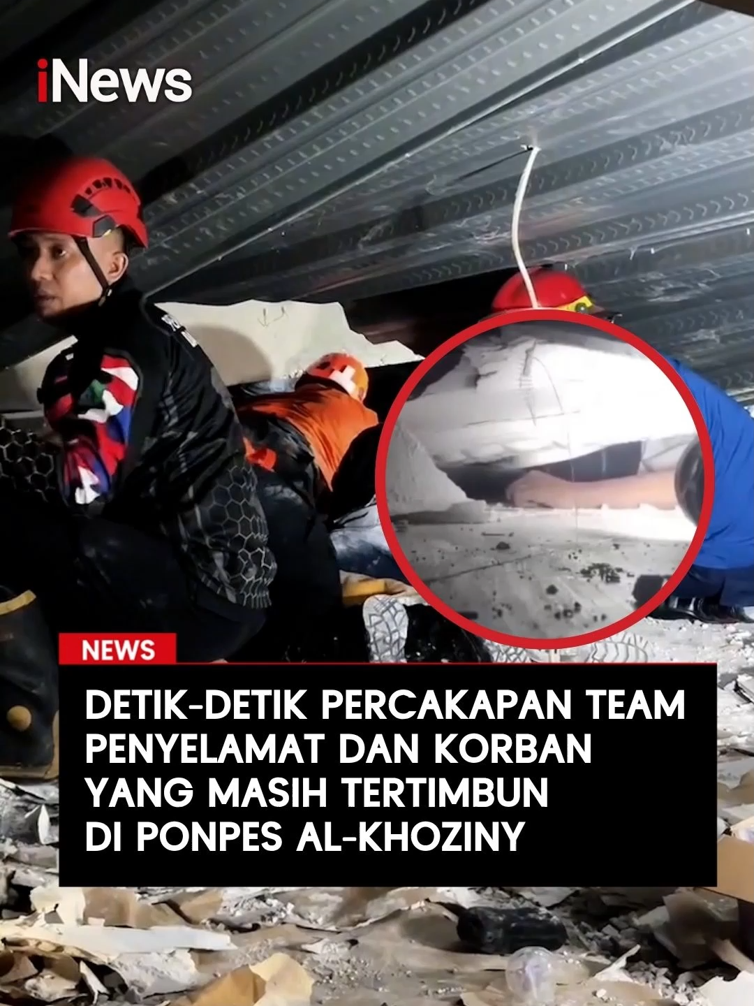 Duka mendalam menyelimuti Ponpes Al Khoziny, Buduran, Kabupaten Sidoarjo, Jawa Timur, setelah bangunan musala berlantai tiga ambruk pada Senin (29/9/2025) sore sekitar pukul 15.15 WIB. Peristiwa musala ambruk ini terjadi saat santri salat asar berjamaah. Upaya evakuasi berlangsung dramatis karena reruntuhan musala berupa cor beton yang sangat berat. Empat unit alat berat didatangkan ke lokasi, namun penggunaannya ditunda demi mengantisipasi masih adanya korban hidup di balik reruntuhan. #PondokPesantren #Sidoarjo #AlKhoziny #JawaTimur #BeritaHariIni #BeritaTerkini #iNews