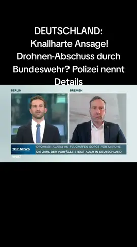 Bundesinnenminister Alexander Dobrindt will die Befugnisse der Bundeswehr im Kampf gegen illegale Drohnenüberflüge deutlich erweitern. «Ich will im Luftsicherheitsgesetz festschreiben, dass die Bundeswehr der Polizei im Inneren Amtshilfe leisten darf – gerade bei Drohnenabwehr-Einsätzen», sagte der CSU-Politiker der «Rheinischen Post». Die Gesetzesgrundlage will Dobrindt noch in diesem Herbst auf den Weg bringen, wie er vor Journalisten in Berlin sagte.  Nach Informationen der «Bild»-Zeitung ist zentraler Bestandteil der geplanten Reform, dass die Bundeswehr im Falle einer akuten Bedrohung künftig Drohnen abschießen darf. Möglich sein soll das demnach, wenn dies das einzige Mittel zur Abwehr eines schweren Unglücks ist.  Eine entsprechende Änderung des Luftsicherheitsgesetzes hatte die damalige rot-grüne Minderheitsregierung schon im Januar auf den Weg gebracht. Die Neuregelung sollte den Streitkräften die Anwendung von «Waffengewalt gegen unbemannte Luftfahrzeuge» ermöglichen. Wegen der vorgezogenen Bundestagswahl wurde das aber nicht mehr umgesetzt. #deutschland #russland #bundeswehr #NACHRICHTEN #fyp 
