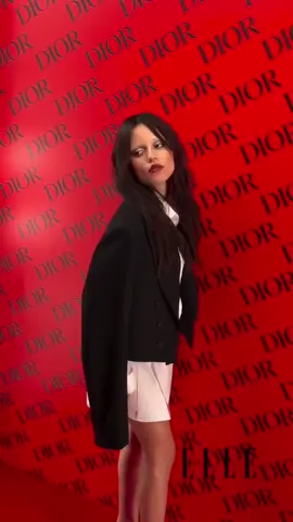 pleaseee jenna #jennaortega #diorbeauty #rouge #ambassador #dior 