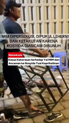 Video beredar menunjukkan Yai MIM mengalami tindakan kekerasan berupa pukulan di bagian leher, sementara Rosyida disebut mendapat ancaman pembunuhan. Kondisi ini membuat keduanya merasa tertekan dan khawatir, meski aparat disebut telah melakukan langkah pengawasan. Masyarakat berharap kasus ini segera ditindaklanjuti sesuai hukum. #Mata4 #BeritaViral #Indonesia