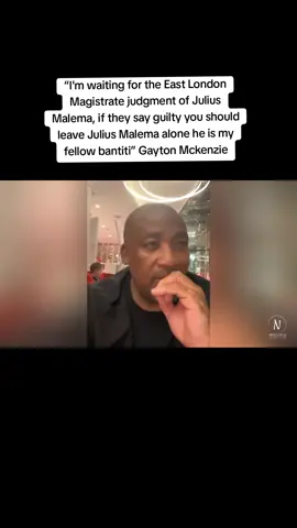 “I'm waiting for the East London Magistrate judgment of Julius Malema, if they say guilty you should leave @Julius_S_Malema alone he is my fellow bantiti” Gayton Mckenzie “I will not allow you guys to go for Malema, my Bantiti alliance. Me and Malema will be Bantiti alliance” Gayton Mckenzie #southafrica #newslivesa #newsstories #juliusmalema 