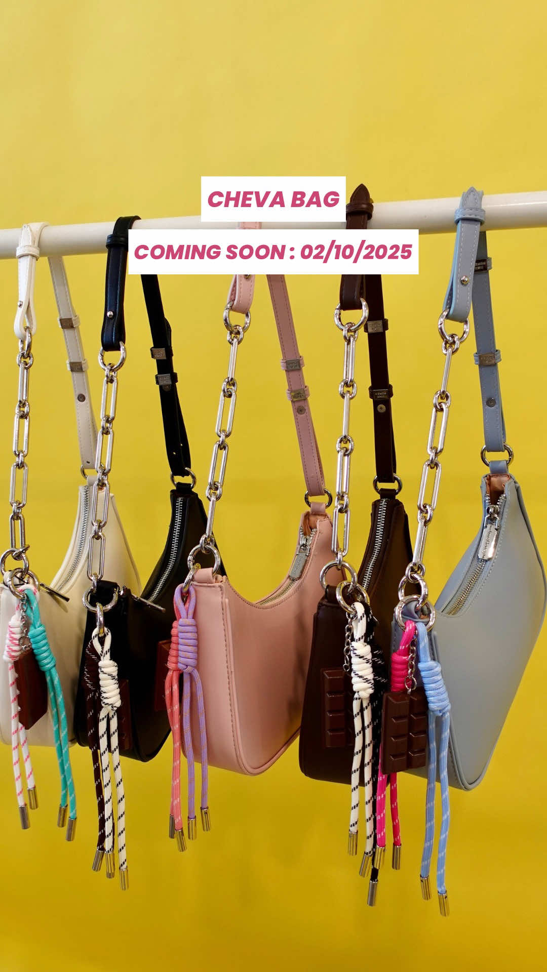 Cheva Bag, Coming Soon : 02/10/2025✨ Jangan sampe ga join live ya!🔥 #JimsHoney #WIBGAJIAN #PromoGuncang99 #GajianSale #taswanita 