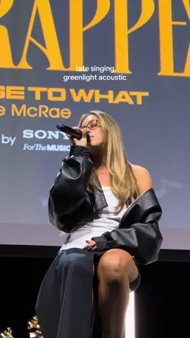 she sounds angelic @tate mcrae @t8 hq @GRAMMY U #tatemcrae #t8 #soclosetowhat #acoustic #fyp 