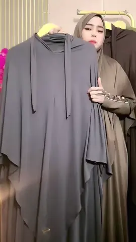 ABAYA SET HIJAB BAHAN JERSEY PREMIUM. #abaya #cantik #trending #fyp #viral 