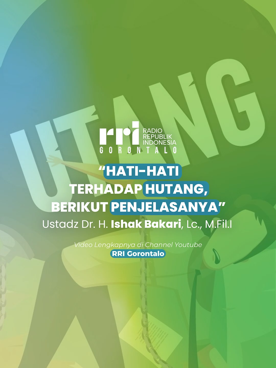 “Hati-Hati Terhadap Hutang, Berikut Penjelasanya” Ustadz Dr. H. Ishak Bakari, Lc., M.Fil.I ---- Saksikan video lengkapnya di Channel Youtube RRI Gorontalo dengan judul RELIGI PAGI EDISI 8 Rabiul Akhir 1447 H “Umum Berbahasa Gorontalo” ---- Jangan lupa like, komen dan share #radiorepublikindonesia #indonesiaisme #kitaindonesiarri #rrigorontalo #pro1rrigorontalo #rrinet #rrinetgorontalo #follow #like #share #viral #fypシ #fyp #fypシツ #tamukita #GorontaloPagiIni #religipagi