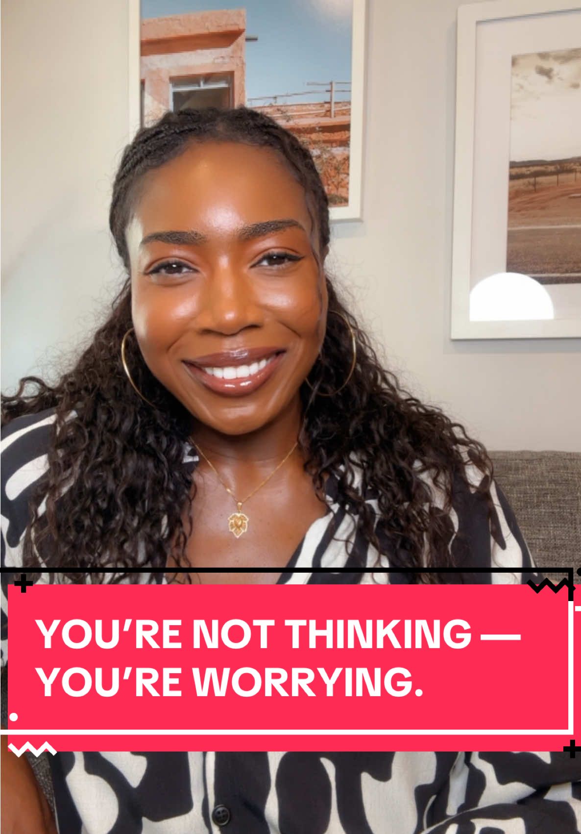 You’re not not thinking — You’re worrying. #overthinking #worrying #mindsetmotivation #mindsetshift #worry