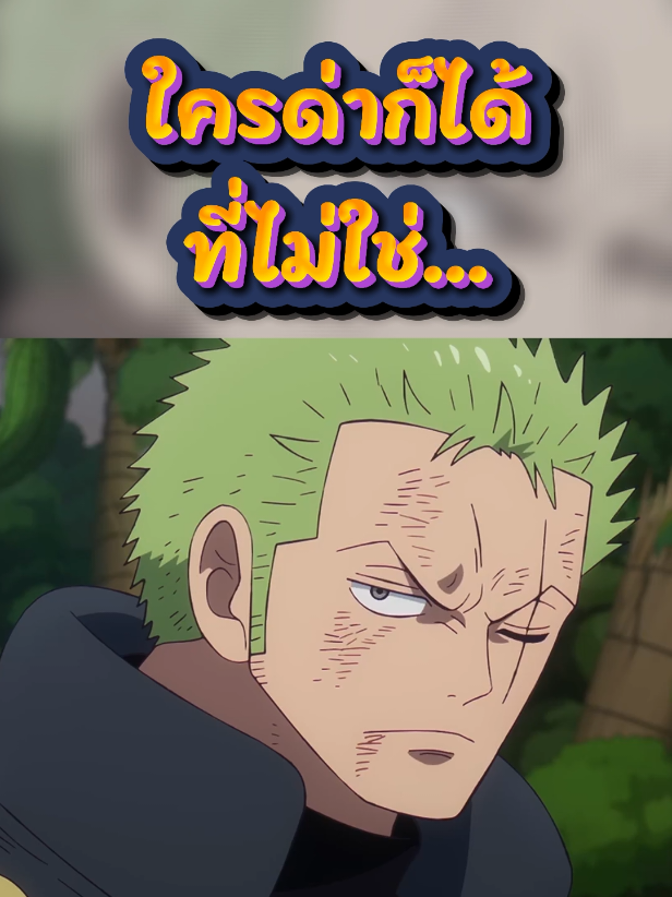 ใครจะด่าก็ได้... ที่ไม่ใช่มัน...  #onepiece #วันพีช 