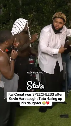 Kai Cenat was SPEECHLESS after Kevin Hart caught Tota rizzing up his daughter 😭❤️ #kaicenat #mafiathon3 #kevinhart #tota #rayasianboy @Kai Cenat @Tota Mc 